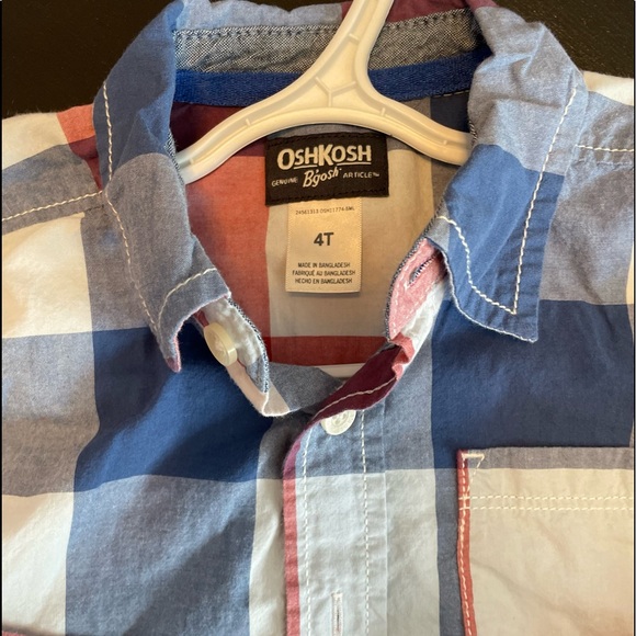 Bundle of 4T button down boys shirts - Picture 5 of 6